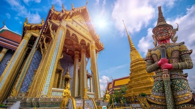 Wat Phra Kaew, satu dari yang paling banyak diziarahi di Bangkok [Shutterstock]