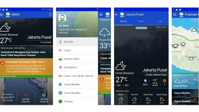Info BMKG. [Google Play Store]