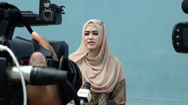 Meggy Wulandari, istri pertama komedian Kiwil. [suara.com/Sumarni]