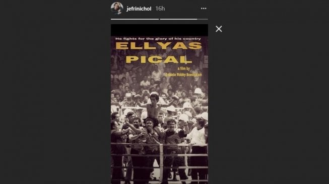 Poster film Ellyas Pical (instagram).