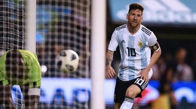 Argentina Lumat Haiti 4-0, Messi Cetak Hat-trick