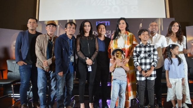 Konferensi Pers Indonesian Movie Actors Award (IMAA) 2018. (Wahyu Tri Laksono/Suara.com)