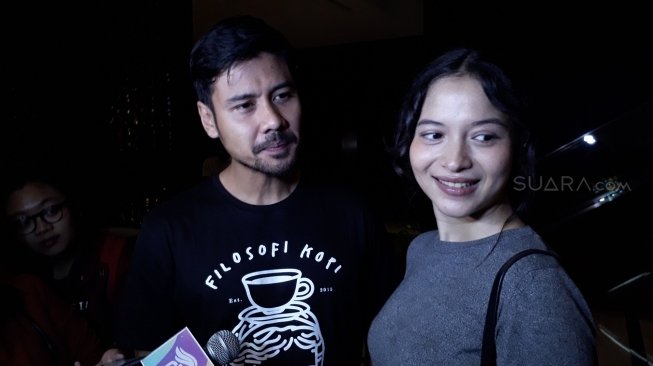 Chicco Jerikho dan Putri Marino (Suara.com/Ismail)