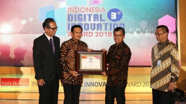 Pos Indonesia Raih "Indonesia Digital Innovation Award 2018"