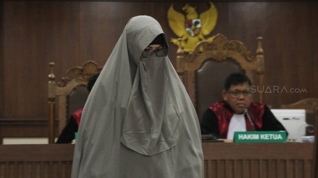 Pengadilan Negeri Jakarta Pusat (PN Jakpus) kembali menggelar sidang Peninjauan Kembali (Sidang PK) atas terpidana kasus korupsi proyek Wisma Atlet, Anas Urbaningrum, dengan saksi Yulianis, di Jakarta Pusat, Kamis (31/5/2018). [Suara.com/Oke Atmaja]