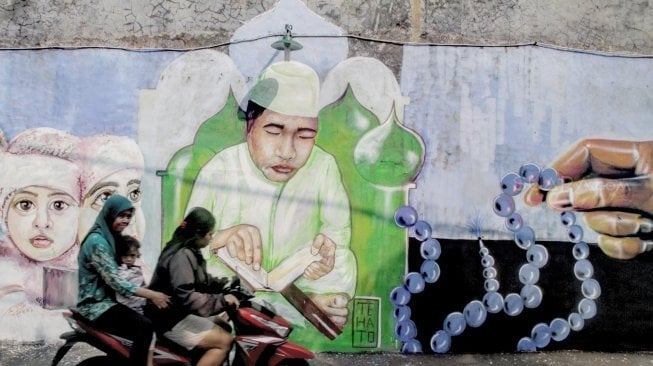 Mural Islami di Jagakarsa