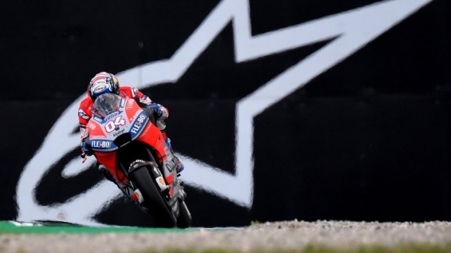 MotoGP : Tercepat, Andrea Dovizioso Raih Pole Position GP Ceko