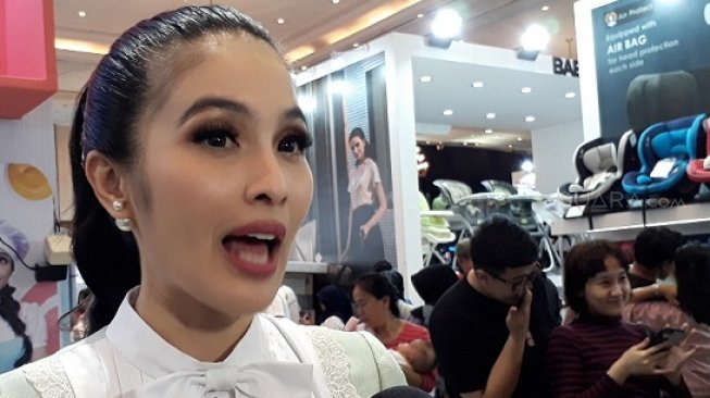 Artis Sandra Dewi. [suara.com/Ismail]