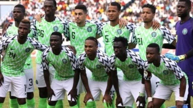 Starting eleven Timnas Nigeria di laga uji coba kontra Inggris 