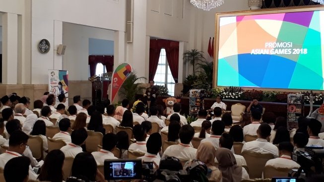 Jokowi Minta Artis, Musisi, sampai Atlet Demamkan Asian Games