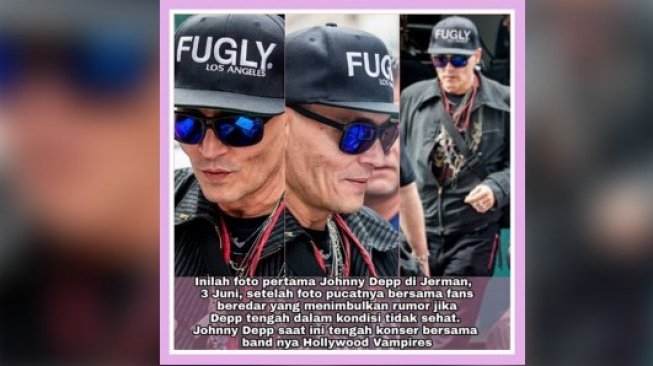 Johnny Depp. (Sumber: Instagram)