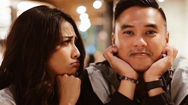 Vanessa Angel bersama kekasihnya, Lingga Ersan (Instagram)