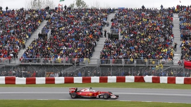 Sirkuit Gilles Villeneuve untuk gelaran F1 GP Kanada 2018 [AFP/Chris Roussakis]