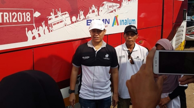 Inalum Angkut Pemudik Tujuan Sumatera dan Jawa