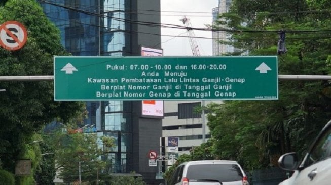 Aturan Ganjil-Genap Jalan Benyamin Sueb Dimulai 1 Oktober