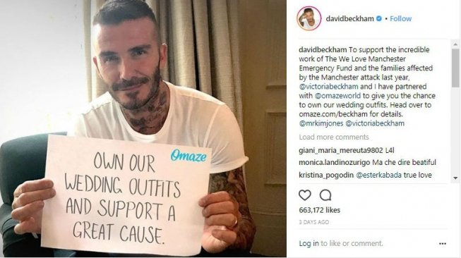 David Beckham. (Instagram/@davidbeckham)