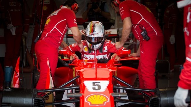 Vettel Tebus Puasa Kemenangan Ferrari di Montreal