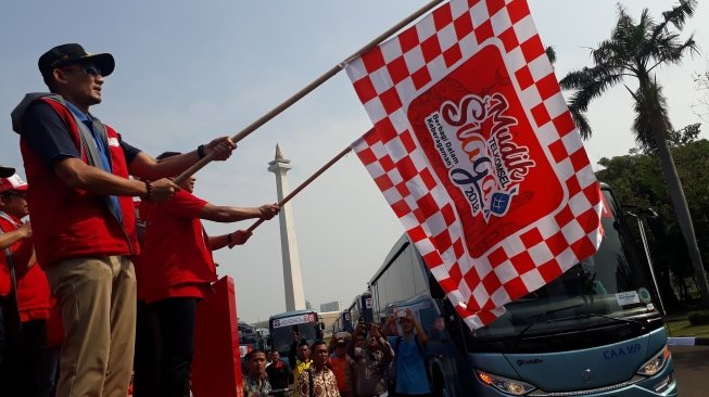 Sandiaga Sebut Perantau yang Mudik dari Jakarta Jadi Duta Ekonomi