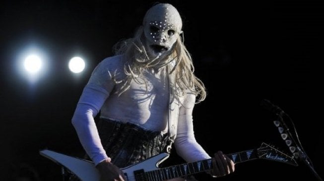  Wes Borland di Rock in Rio Lisboa, 26 May PATRICIA DE MELO MOREIRA / AFP