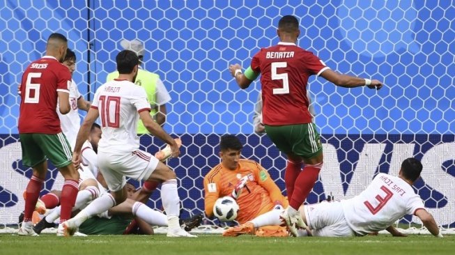 Maroko Bunuh Diri, Iran Petik Kemenangan Pertama di Rusia