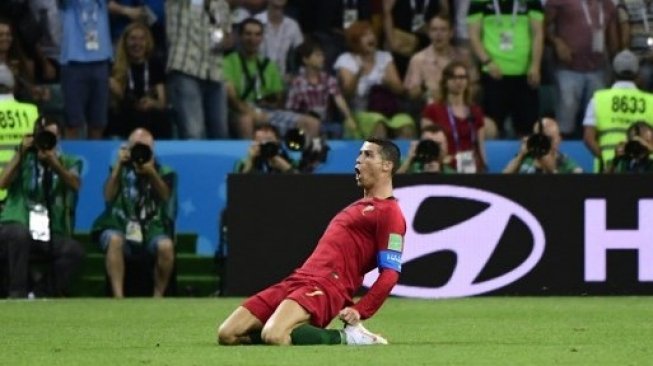 Ronaldo Hat-trick, Portugal Tahan Imbang Spanyol 3-3