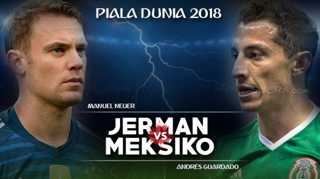 Prediksi Jerman Vs Meksiko di Grup F Piala Dunia 2018