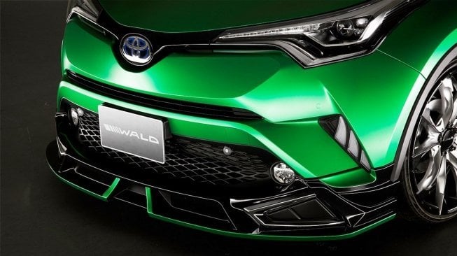 Toyota C-HR hasil modifikasi. [Autoevolution/Wald International]