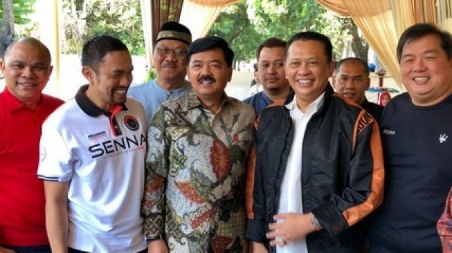 Silaturahmi, Ketua DPR Sambangi Rumah Dinas Panglima TNI