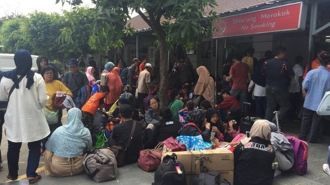 628 Ribu Tiket Kereta Api Terjual Sepanjang Mudik Lebaran 2018