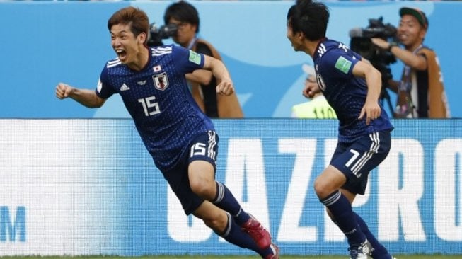 10 Pemain Kolombia Bertekuk Lutut di Kaki Jepang