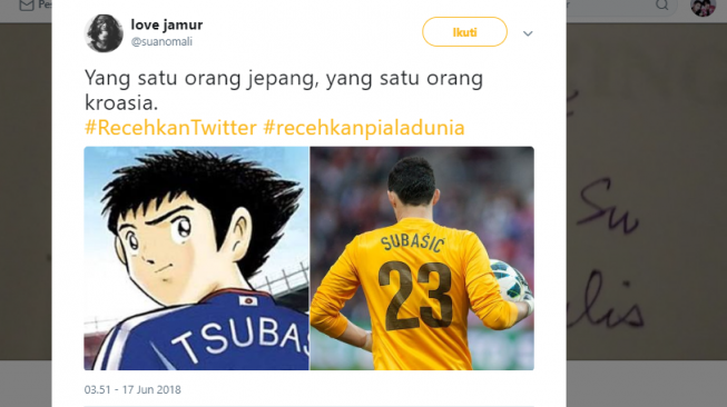 Kapten Tsubasa [Twitter @suanomali].