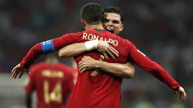 Pepe Tak Heran Lihat Aksi Memukau Ronaldo di Awal Laga Portugal