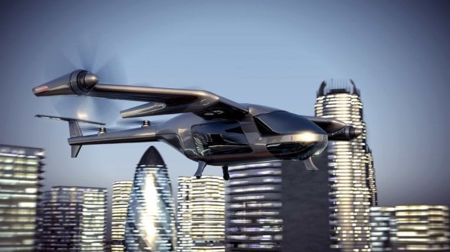 Flying Car "Skylark" Karya Mahasiswa UI Masuk Final Teknofest 2021 Turki