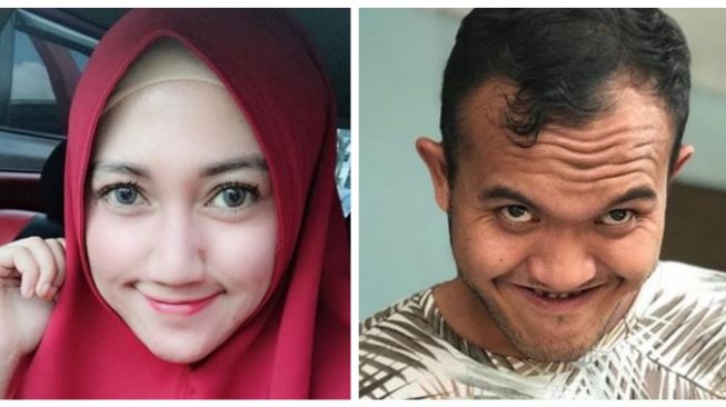 Caisar dan calon istri, Almaratu Intan. (Instagram)