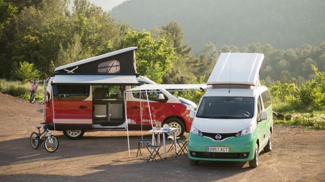 Camper van dari Nissan yang dipamerkan di Madrid Motor Show [Sumber: Nissan Global].