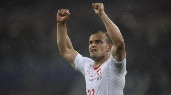 Xherdan Shaqiri, Man of the Match Laga Serbia vs Swiss