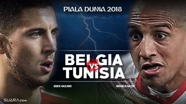 Prediksi Belgia vs Tunisia di Grup G Piala Dunia 2018