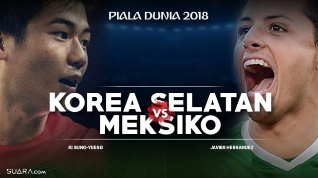 Prediksi Korea Selatan vs Meksiko di Grup F Piala Dunia 2018