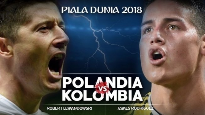 Prediksi Polandia Vs Kolombia di Grup H Piala Dunia 2018