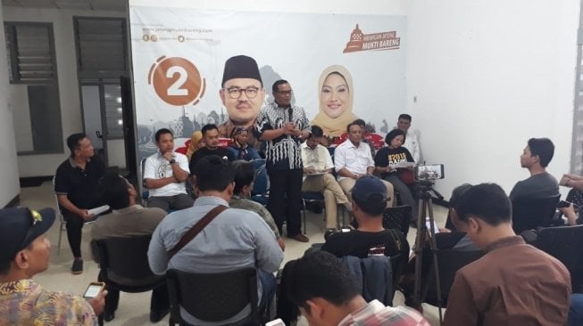 Paslon Cagub Cawagub Jateng Sudirman Said - Ida Fauziyah. [Suara.com/Adam Iyasa]