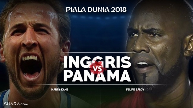 Prediksi Inggris vs Panama di Grup G Piala Dunia 2018