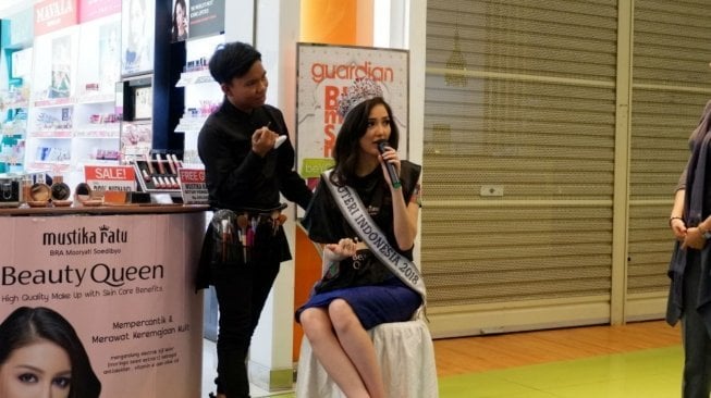 Mustika Ratu Perkenalkan Beauty Queen Series. (Suara.com/Firsta Putri Nodia)