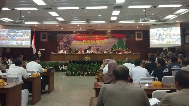 Polri Gelar Rapat Evaluasi Pengamanan Idulfitri Bersama Menteri