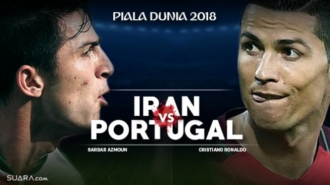 Prediksi Iran vs Portugal di Grup B Piala Dunia 2018