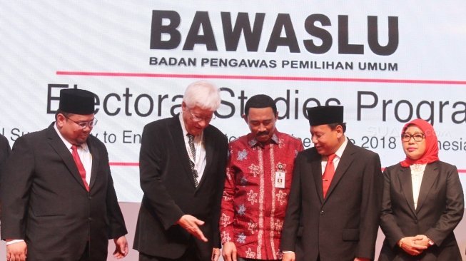 Badan Pengawas Pemilihan Umum (Bawaslu) menggelar acara Electoral Studies Program (ESP) di Jakarta, Selasa, (26/6). 