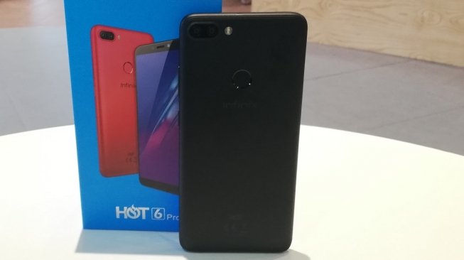 Infinix Hot 6 Pro untuk kebutuhan low-end Tanah Air [Suara.com/Aditya Gema Pratomo].