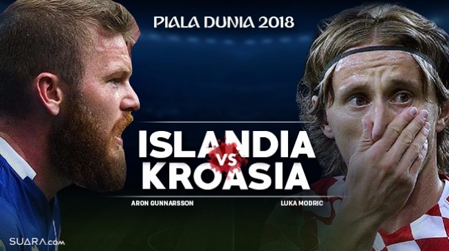 Prediksi Islandia Vs Kroasia di Grup D Piala Dunia 2018