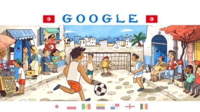 Piala Dunia Hari ke-15, Google Doodle Makin Semarak