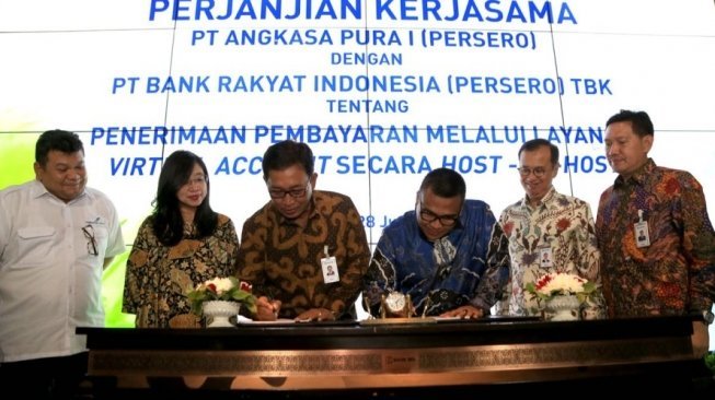 BRI Perkuat Layanan Virtual Account Angkasa Pura I