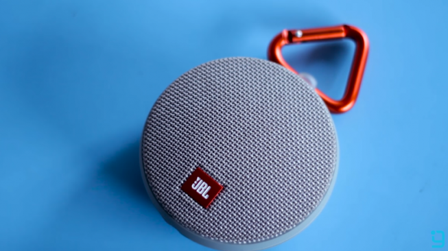 JBL Clip 2 Waterproof Portable Bluetooth Speaker [YouTube].